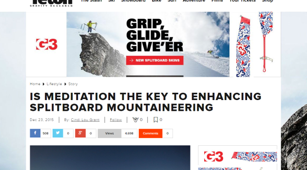 Splitboard Meditation